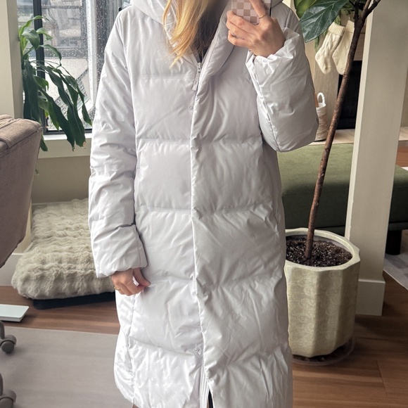 Long puffer coat - Picture 1 of 4